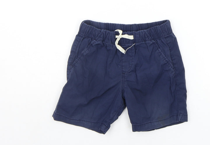 H&M Boys Blue Chino Shorts Size 2-3 Years