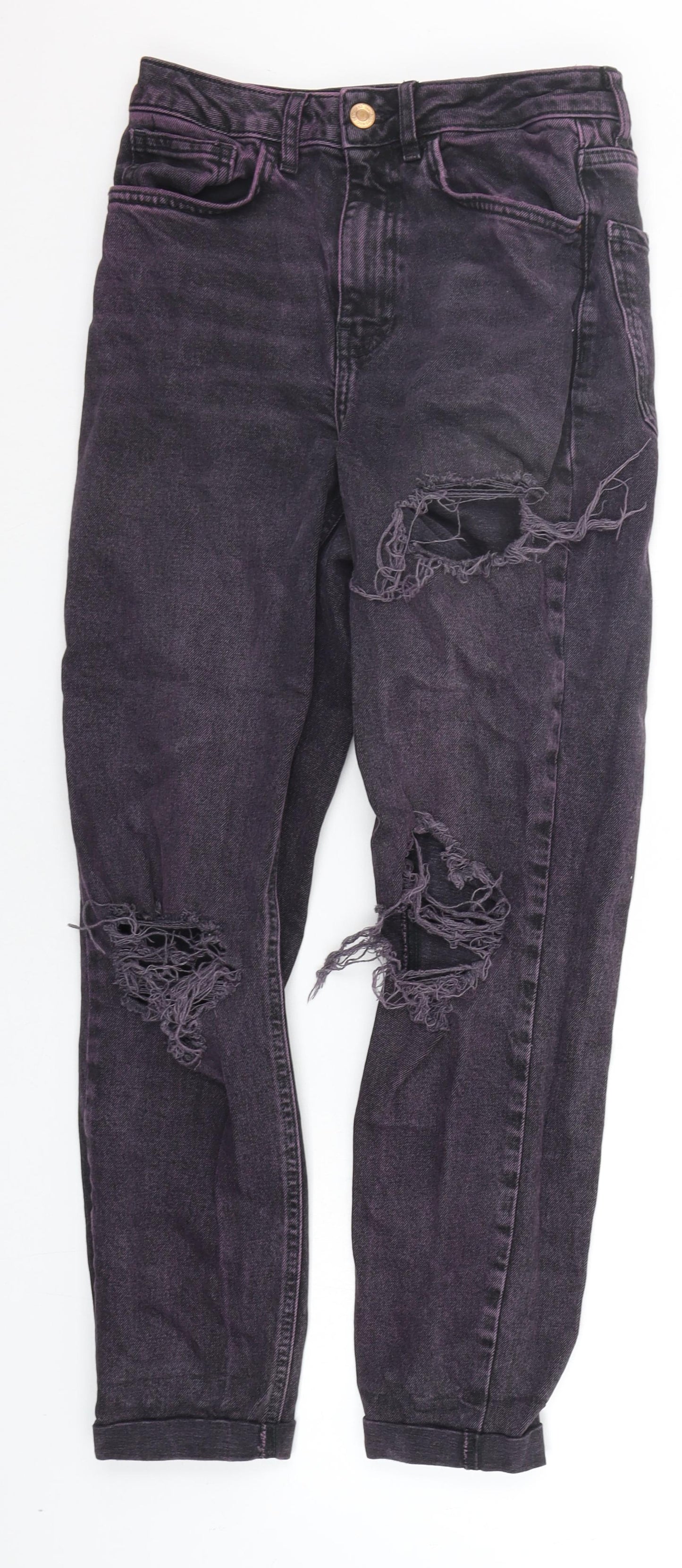 New Look Girls Purple   Straight Jeans Size 14 Years