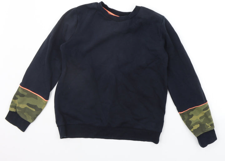 Marks and Spencer Girls Blue   Pullover Jumper Size 12-13 Years
