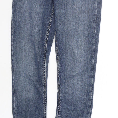 Topshop Womens Blue   Straight Jeans Size 25 in