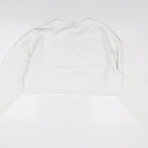 I SAW IT FIRST Womens White   Pullover Jumper Size 8