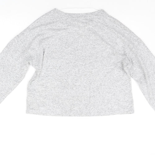 LOVE TO LOUNGE Womens Grey   Pullover Jumper Size S
