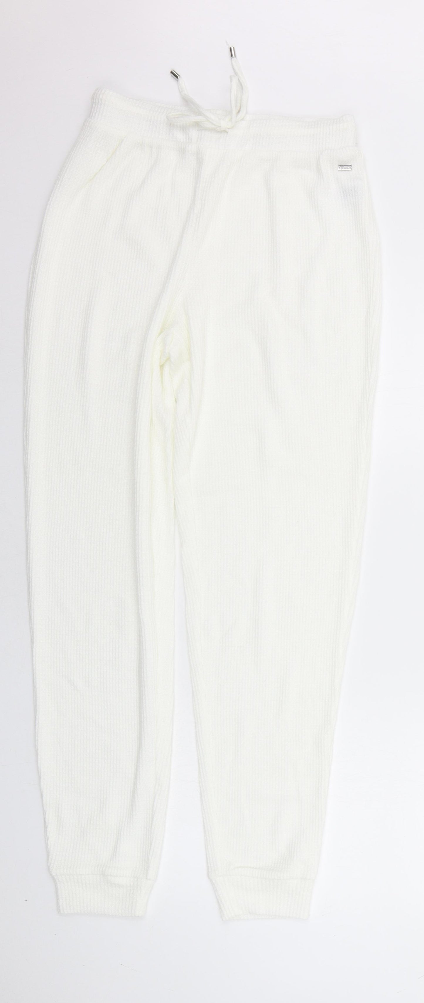 F&F Womens White   Jogger Trousers Size S L29 in
