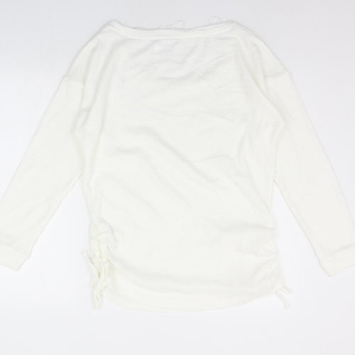 F&F Womens White   Pullover Jumper Size S