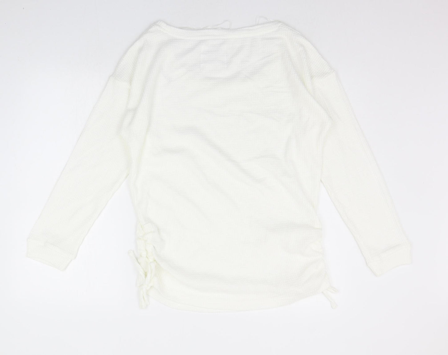 F&F Womens White   Pullover Jumper Size S