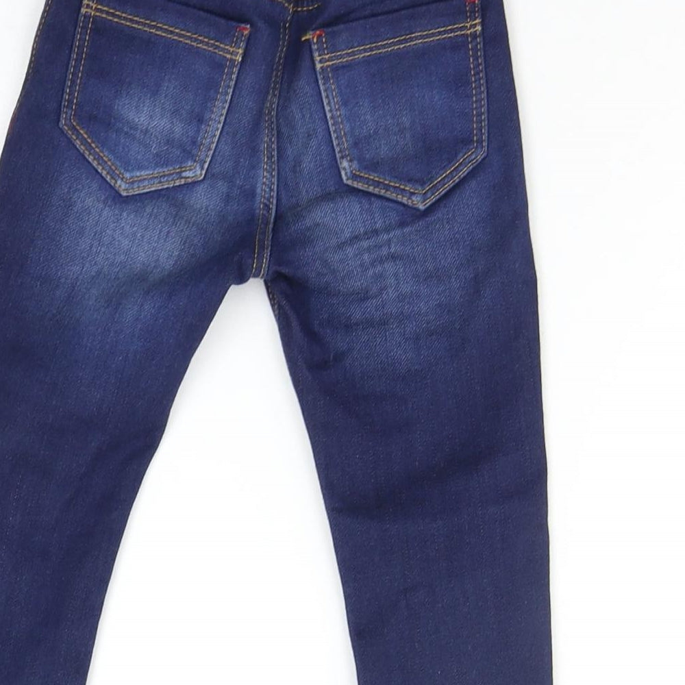 Marks and Spencer Baby Blue   Cargo Jeans Size 12-18 Months