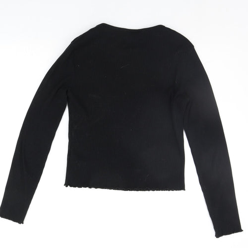 Miss Selfridge Womens Black   Pullover Jumper Size 12