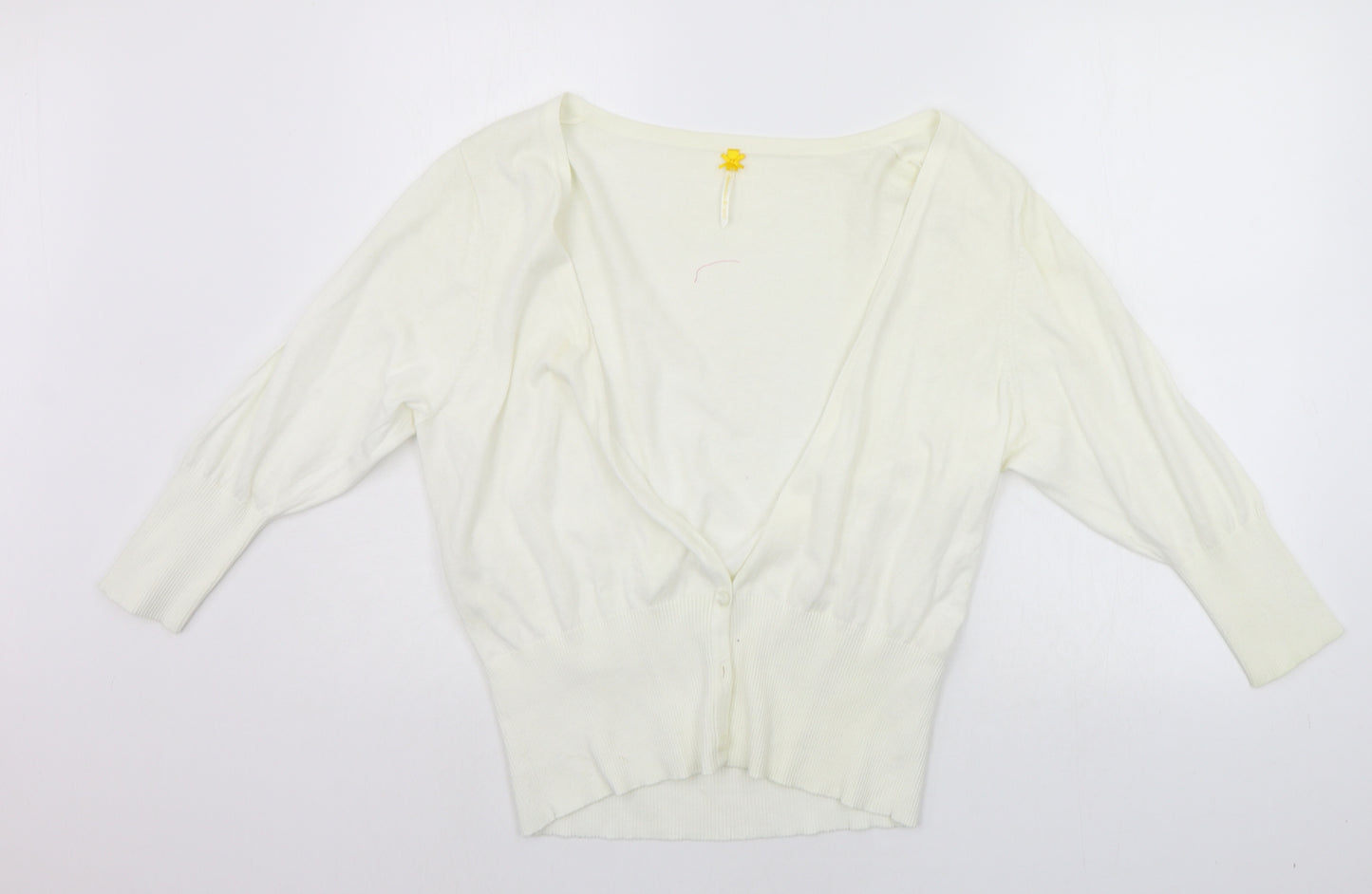 NEXT Womens White   Cardigan Jumper Size 20