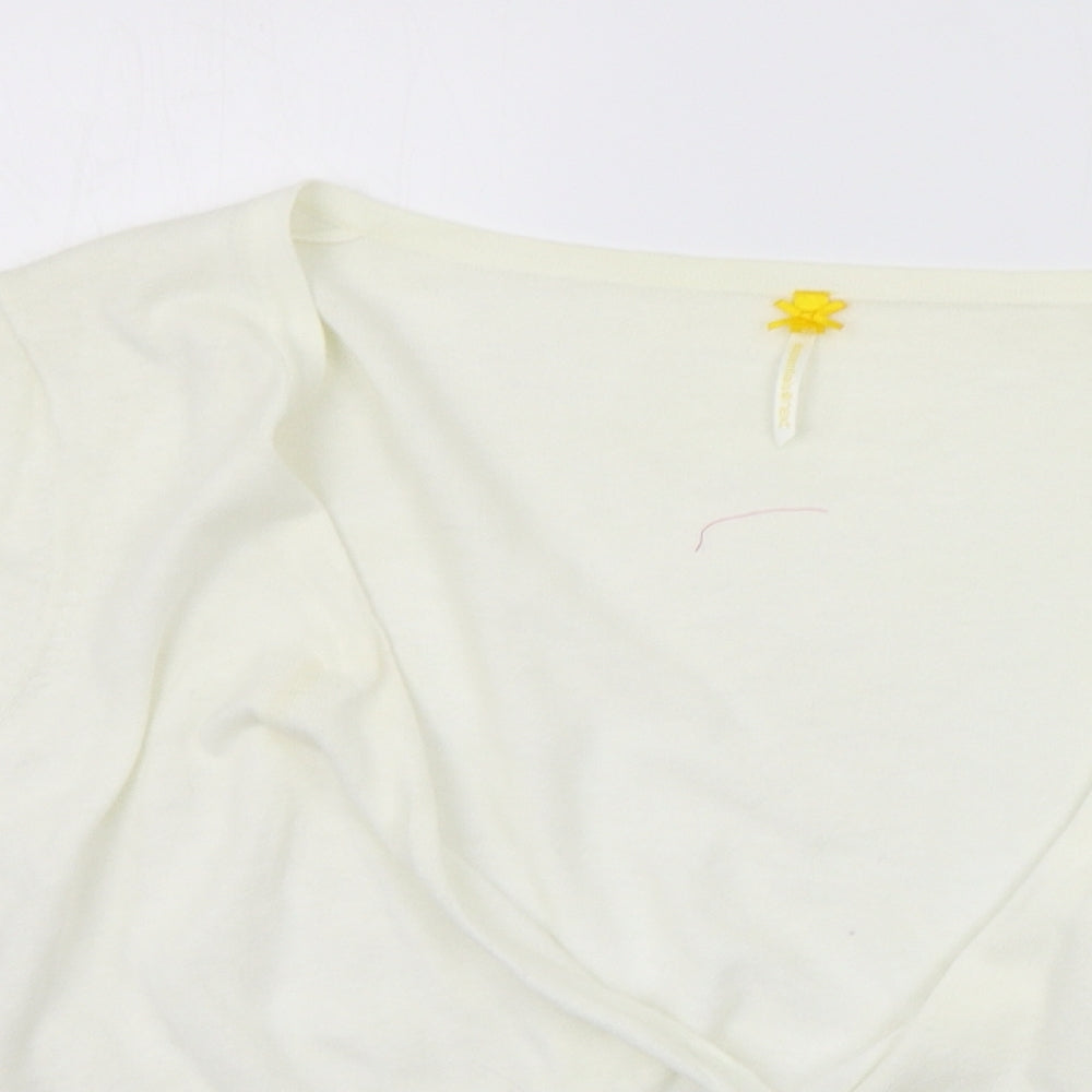 NEXT Womens White   Cardigan Jumper Size 20