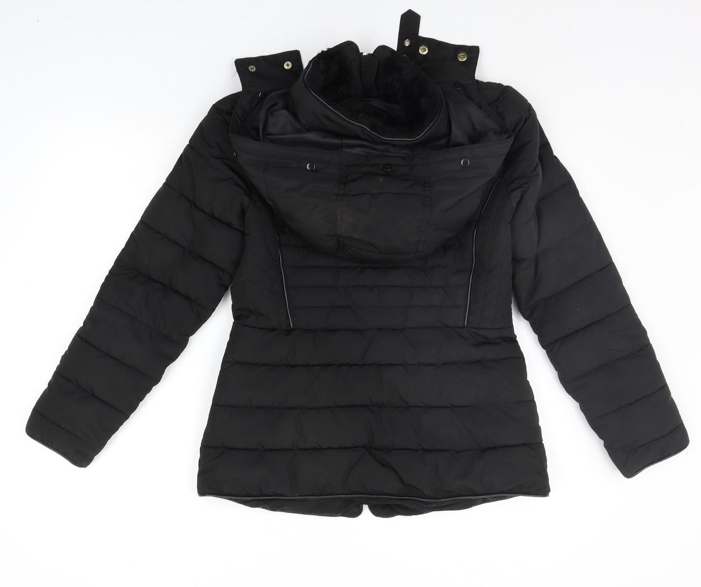 New Look Womens Black   Jacket Coat Size 8
