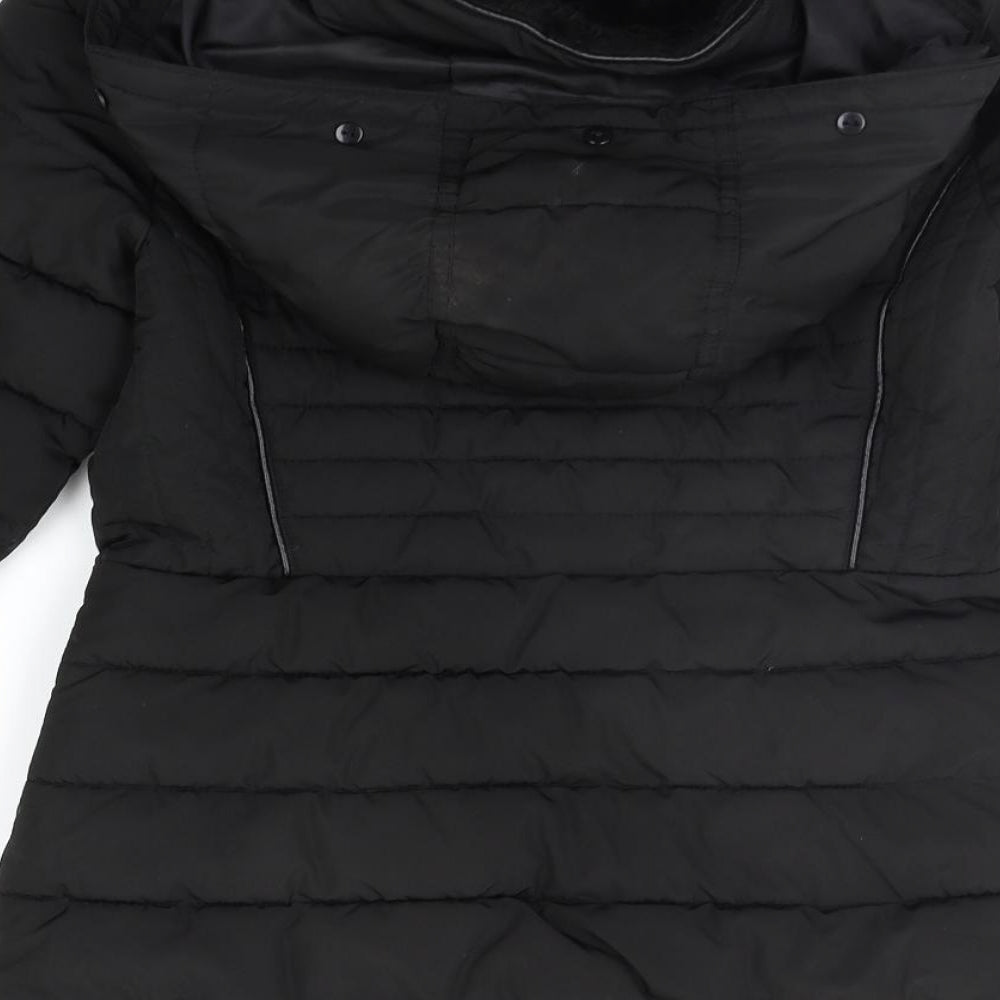 New Look Womens Black   Jacket Coat Size 8