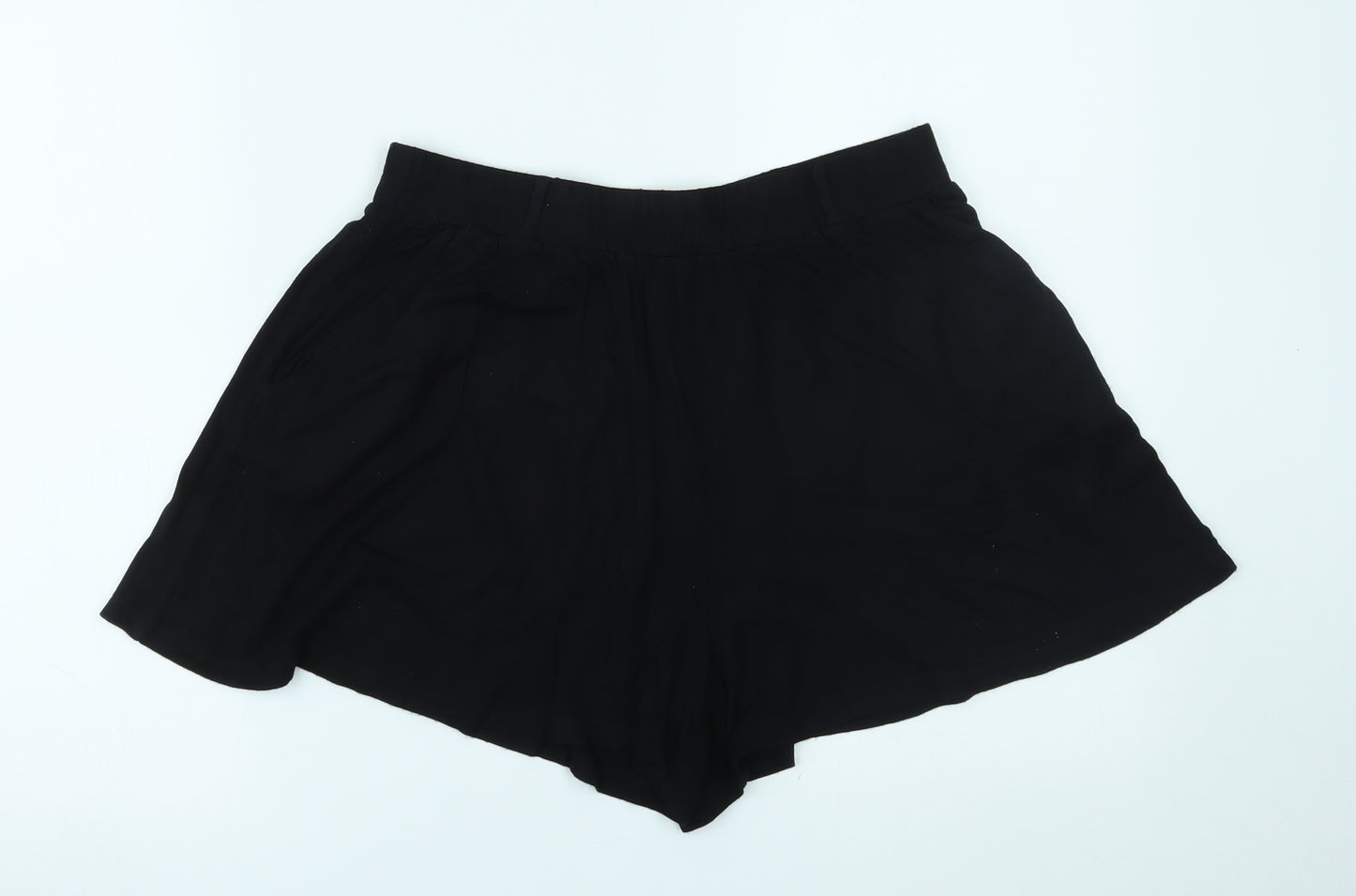 F&F Womens Black   Sweat Shorts Size 10