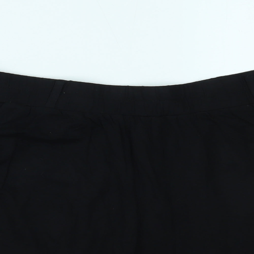 F&F Womens Black   Sweat Shorts Size 10