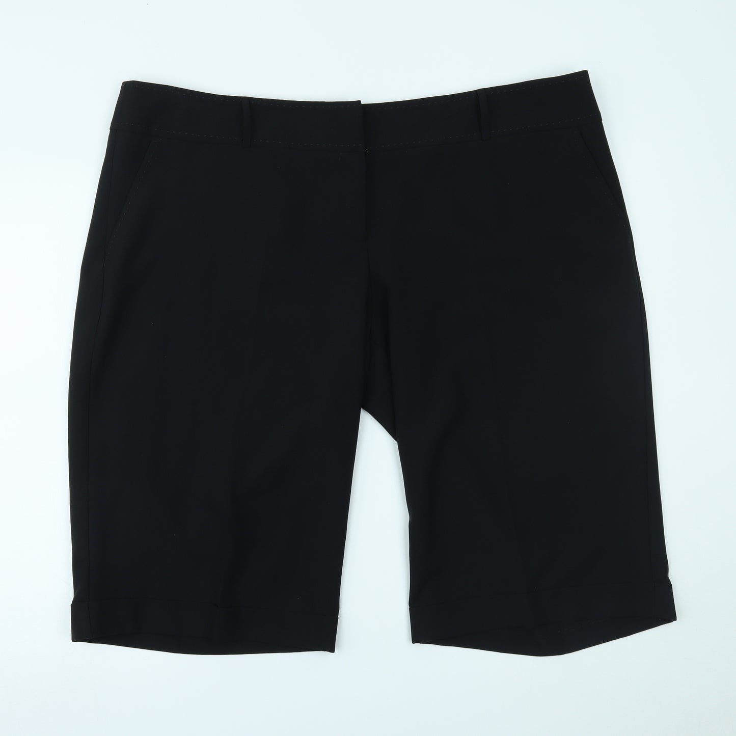 EVIE Womens Black   Cut-Off Shorts Size 20