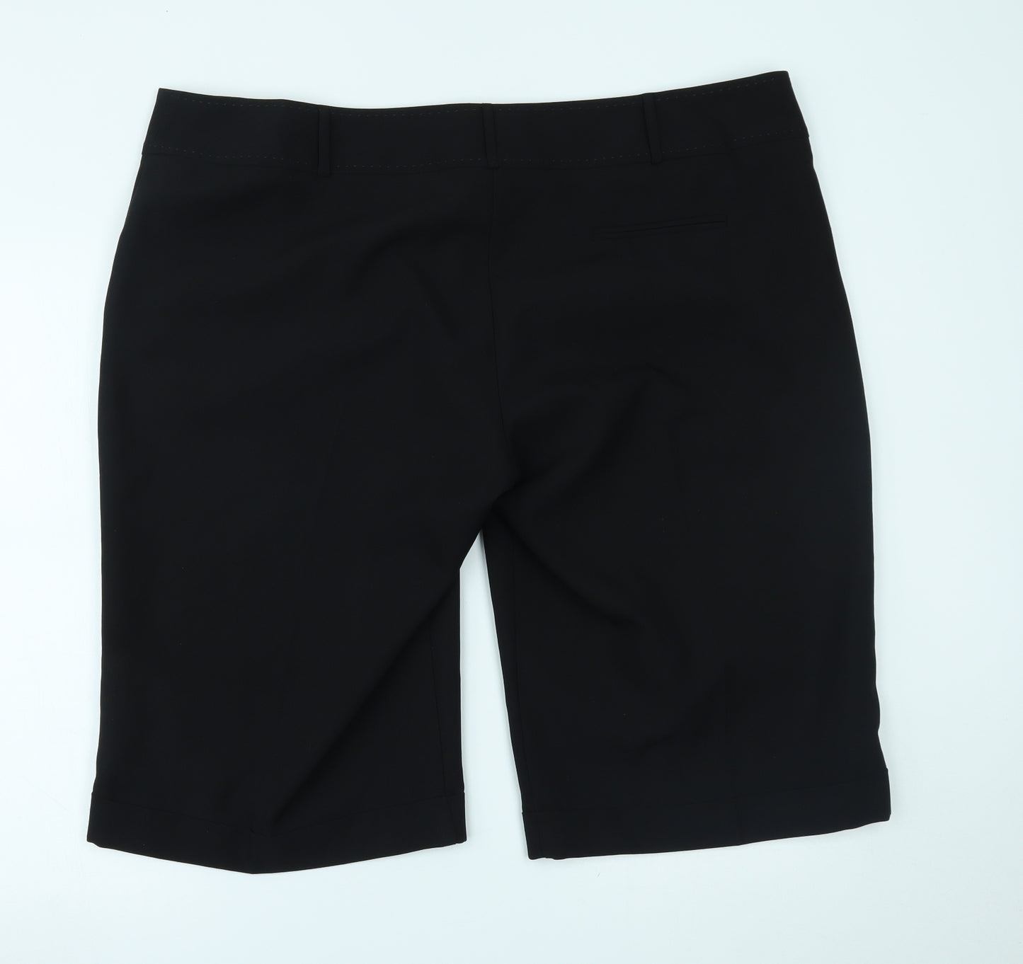 EVIE Womens Black   Cut-Off Shorts Size 20