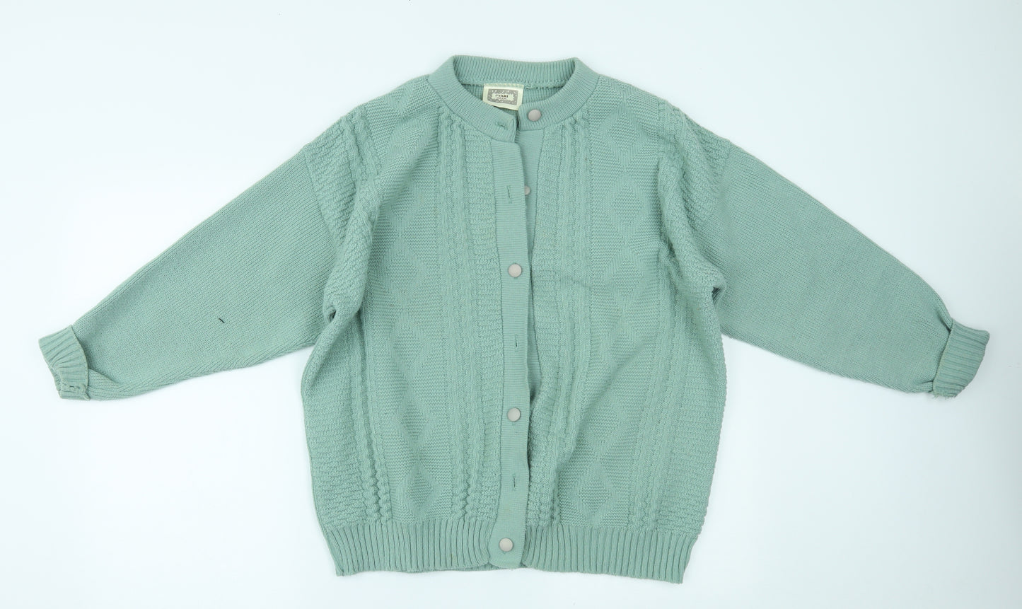 Pyari Womens Green   Cardigan Jumper Size 14