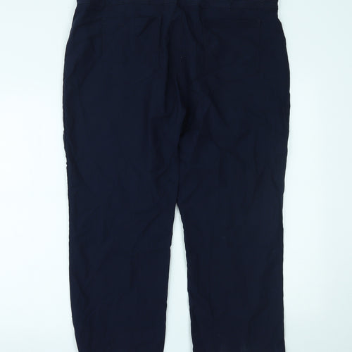 Preworn Womens Blue   Trousers  Size 20 L23 in