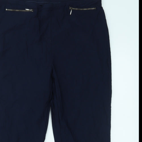 Preworn Womens Blue   Trousers  Size 20 L23 in