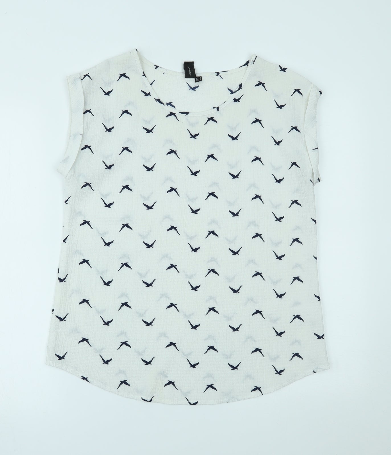 IZABEL Womens White   Basic Tank Size 10