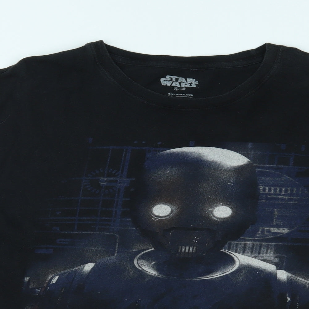 Star Wars Mens Black    T-Shirt Size XL