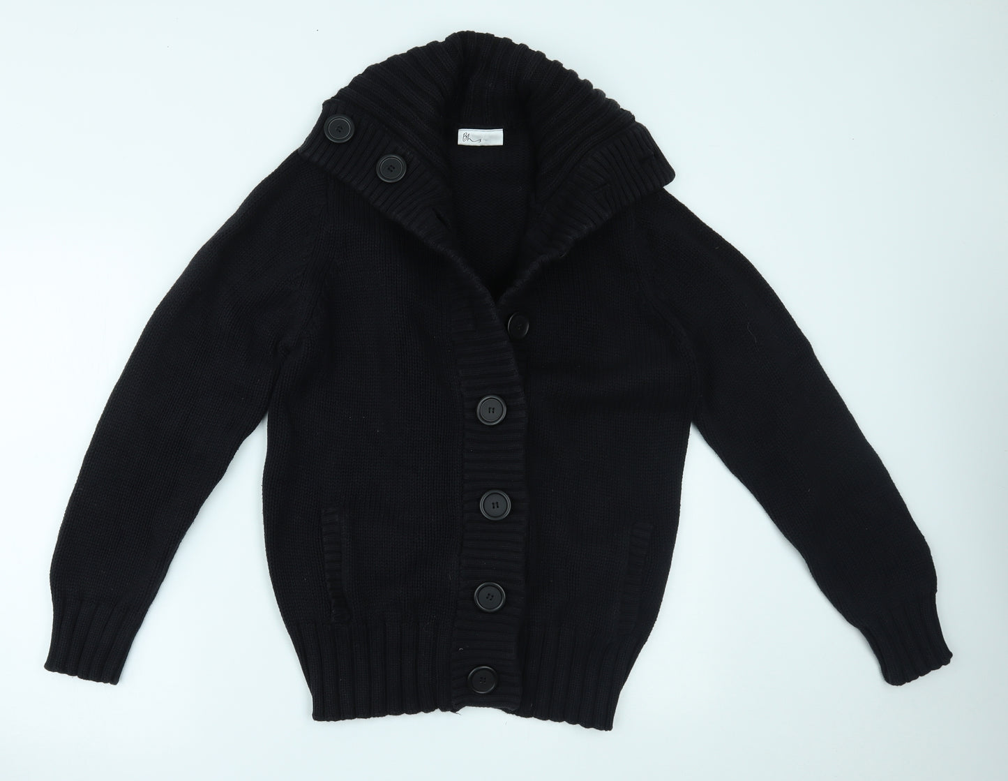 BHS Womens Black    Coatigan Size 18