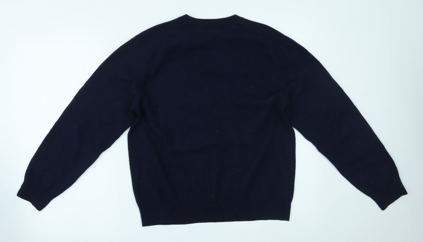 Kirkland Signature Mens Blue   Pullover Jumper Size M