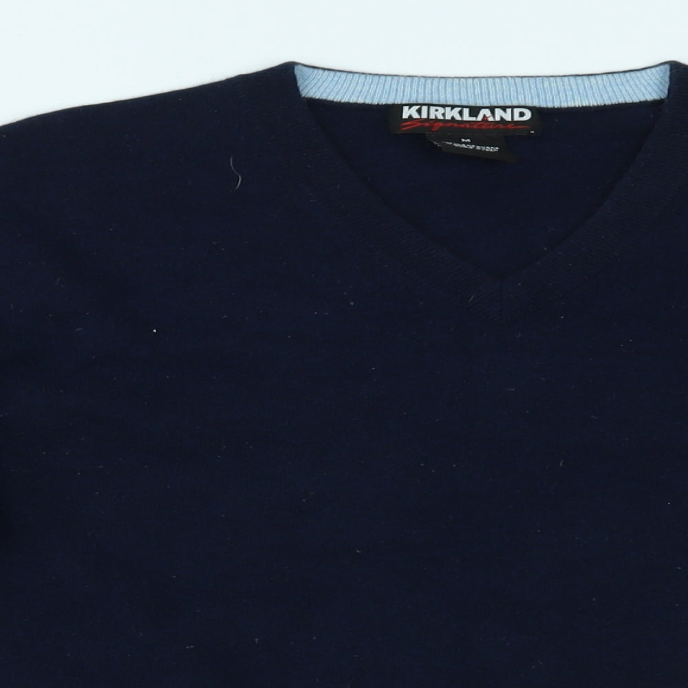 Kirkland Signature Mens Blue   Pullover Jumper Size M