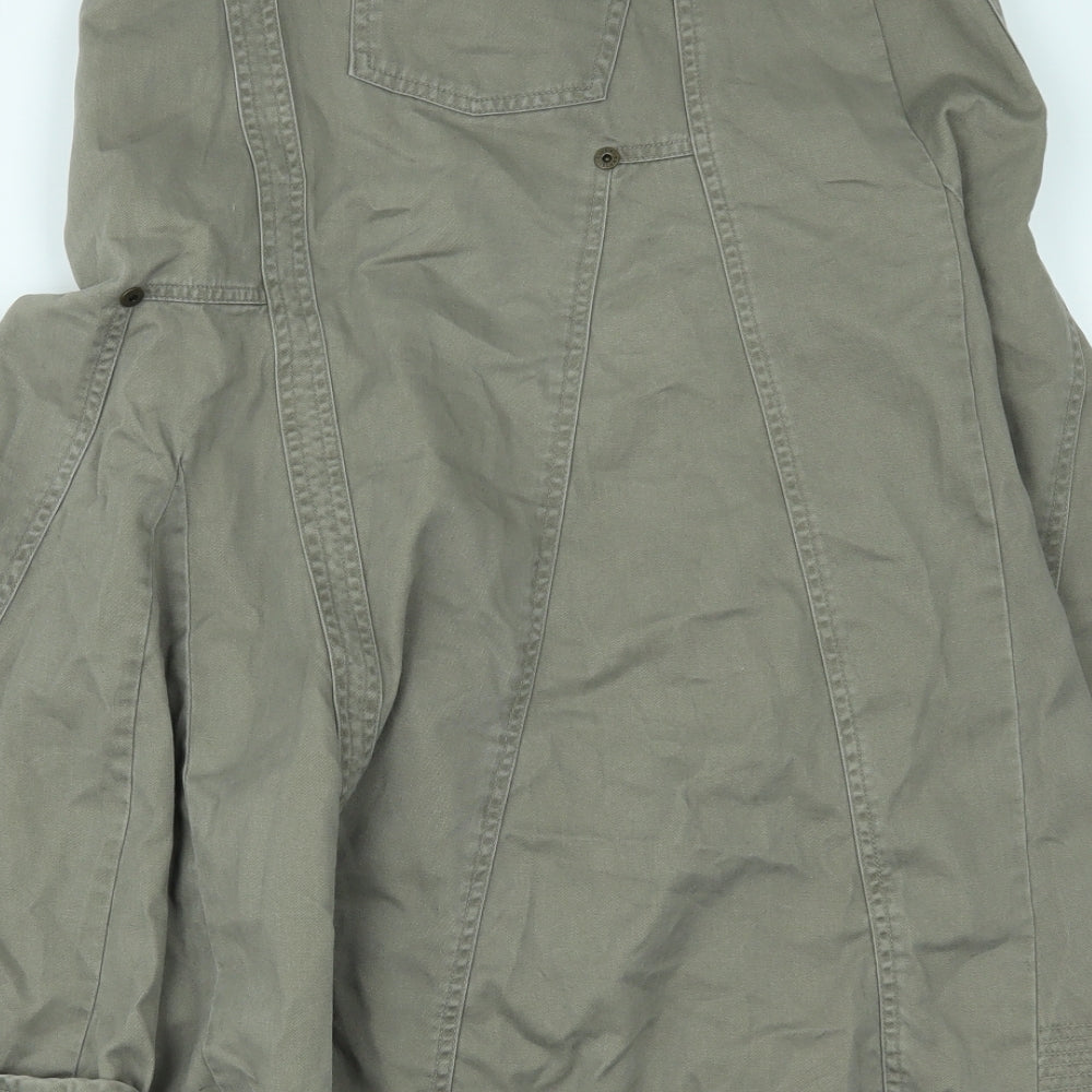 River Island Womens Beige   Pleated Skirt Size 10