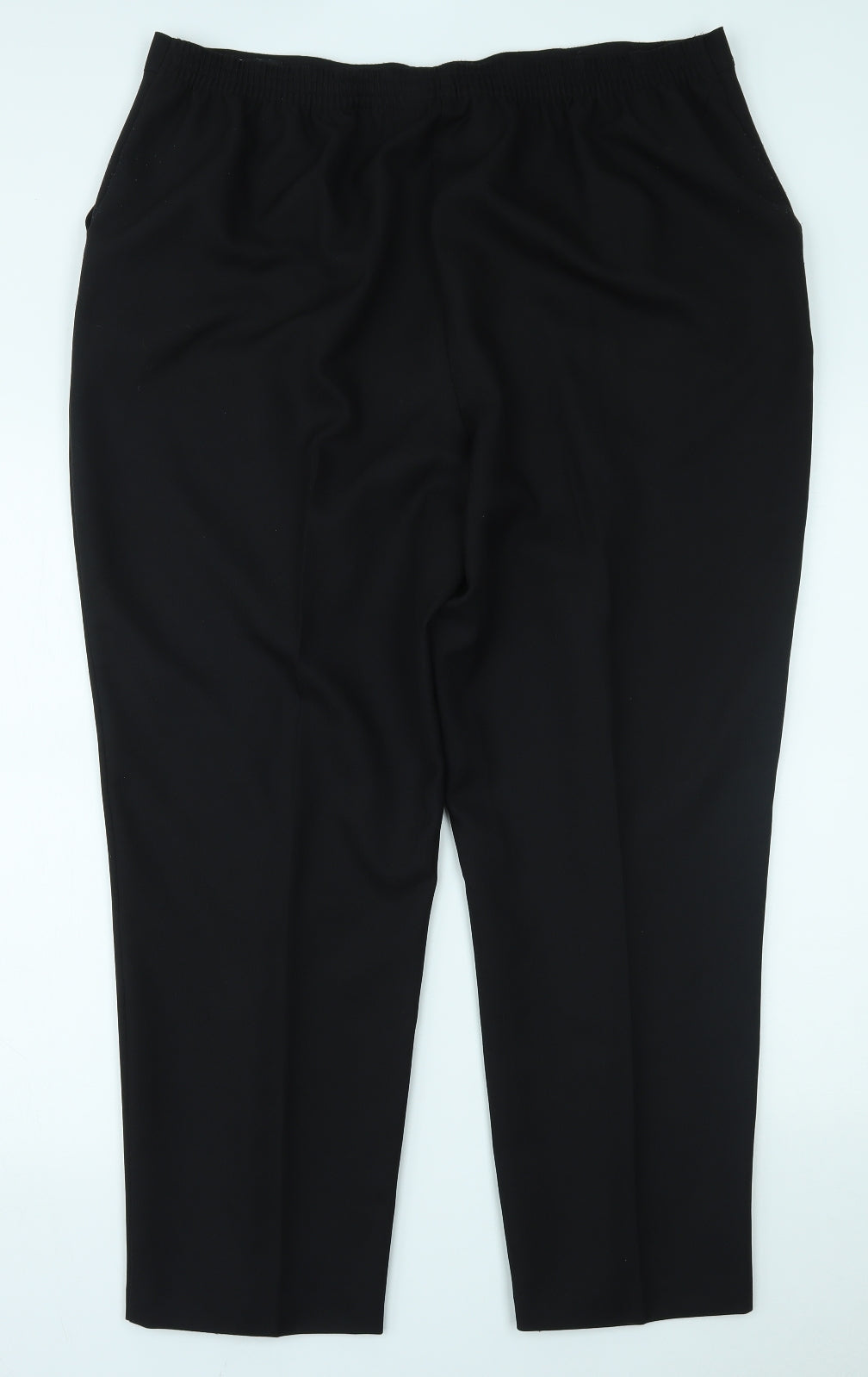 Papaya Womens Black   Trousers  Size 18 L27 in