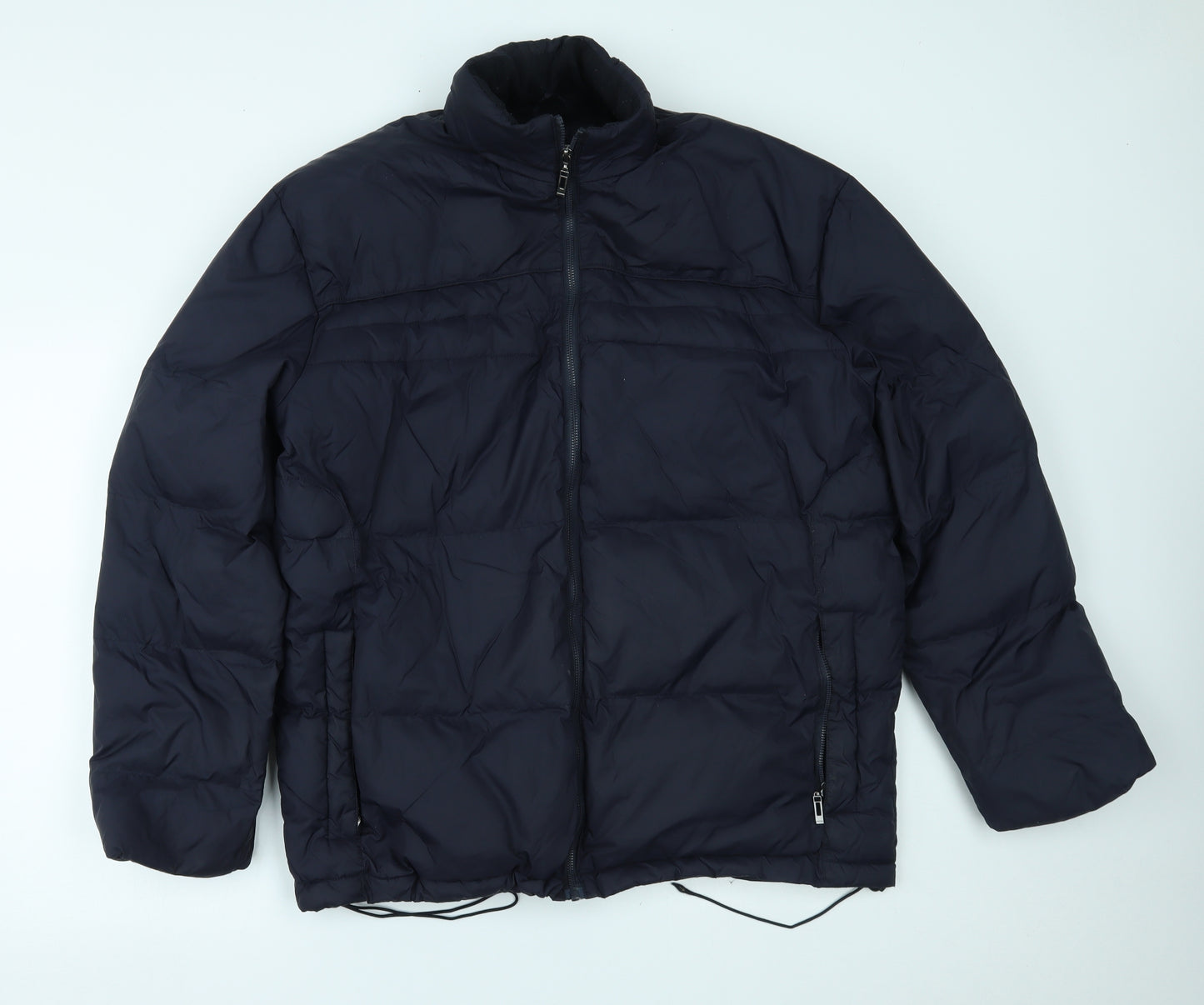 Aspen & Court Mens Blue   Puffer Jacket Coat Size XL