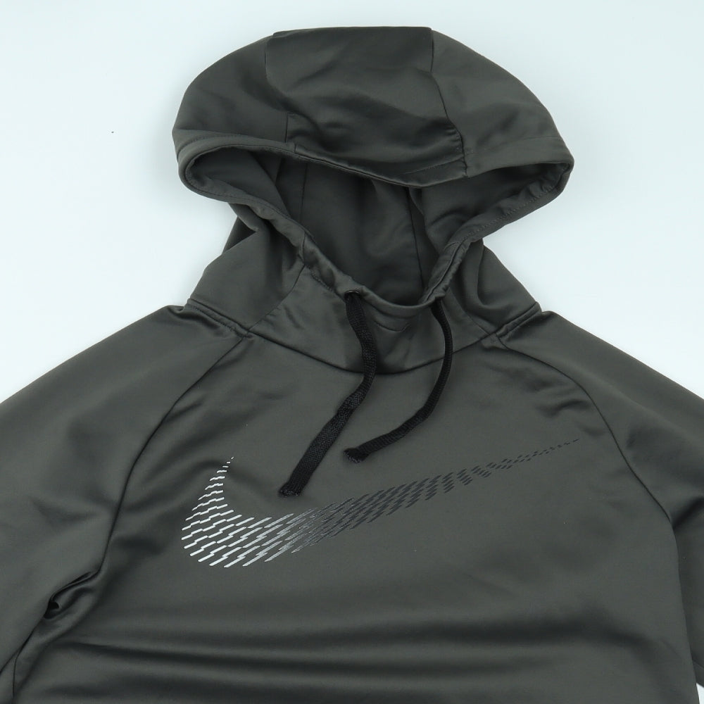 Nike Mens Grey   Pullover Hoodie Size S