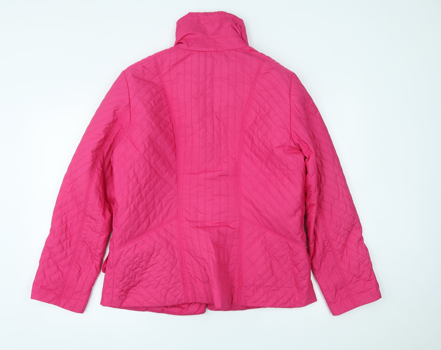 Gerry Weber Womens Pink   Overcoat Jacket Size 16