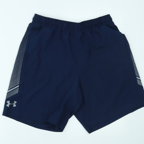 Under armour Mens Blue   Sweat Shorts Size L