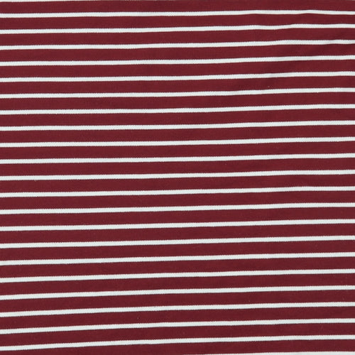 Papaya Womens Red Striped  Basic T-Shirt Size 12