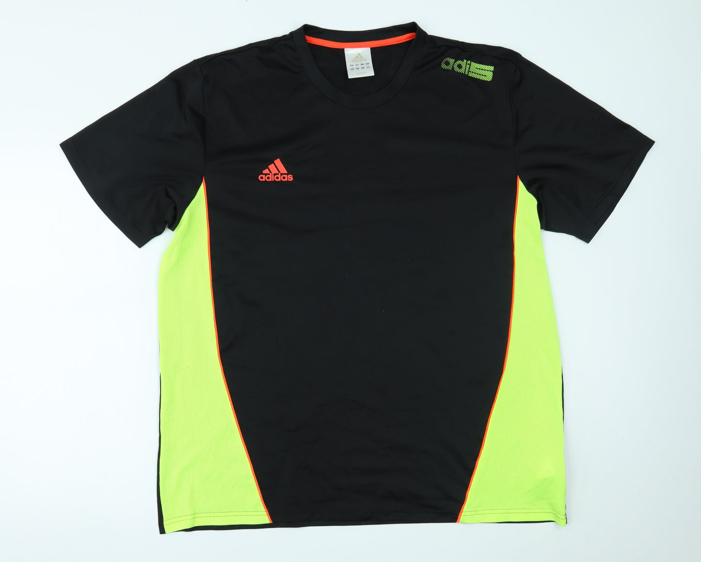 adidas Mens Black   Jersey T-Shirt Size 2XL