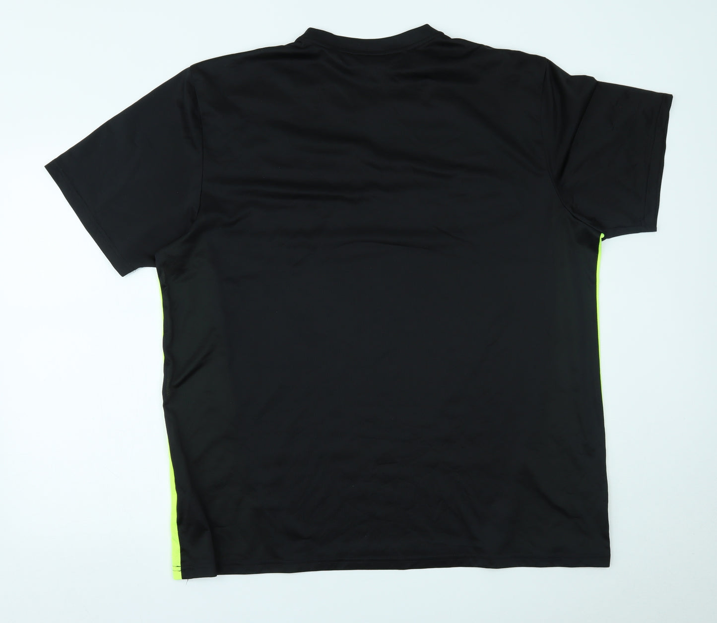 adidas Mens Black   Jersey T-Shirt Size 2XL