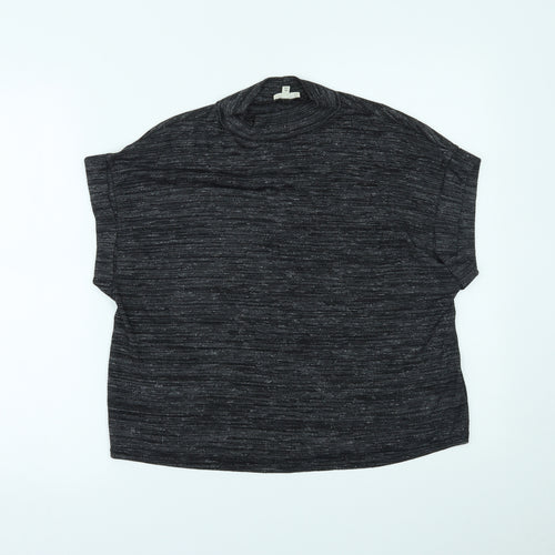 River Island Womens Grey   Cropped T-Shirt Size 10