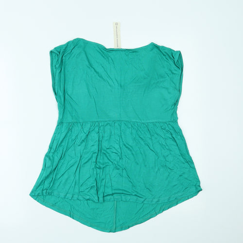 NEXT Womens Green   Basic Blouse Size 10