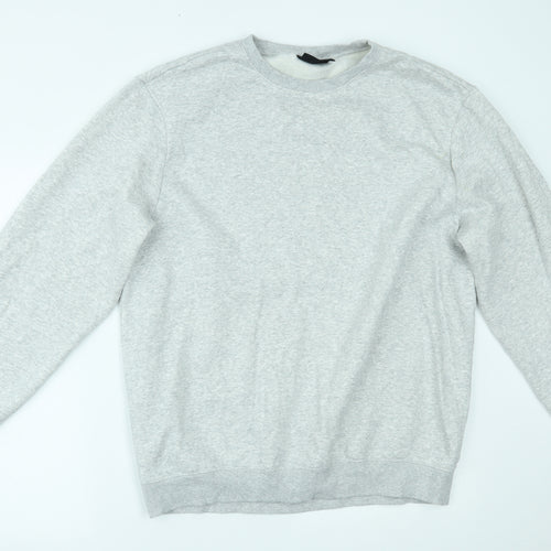 H&M Womens Grey   Pullover Jumper Size L