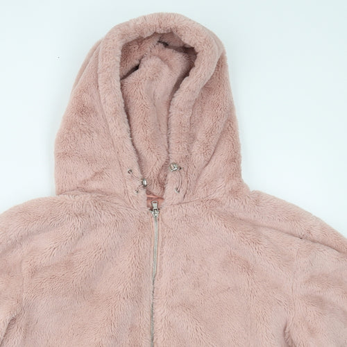 Primark Womens Pink   Overcoat Coat Size L