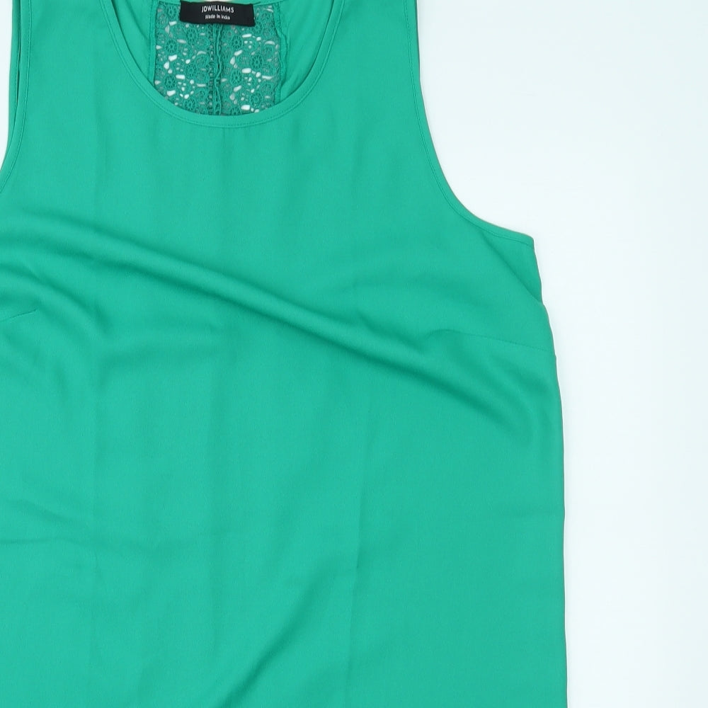 JD Williams Womens Green   Basic Tank Size 14