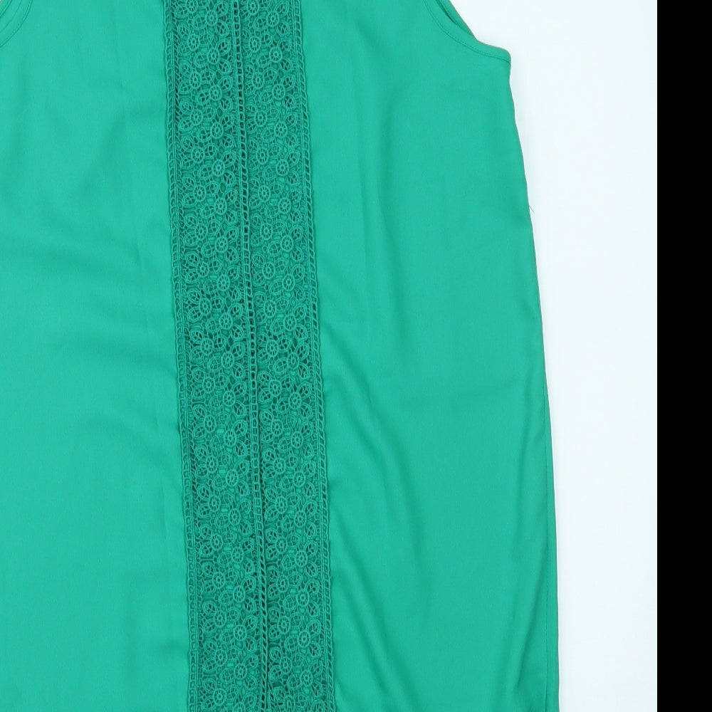 JD Williams Womens Green   Basic Tank Size 14