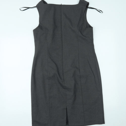 TU Womens Grey   Pencil Dress  Size 14