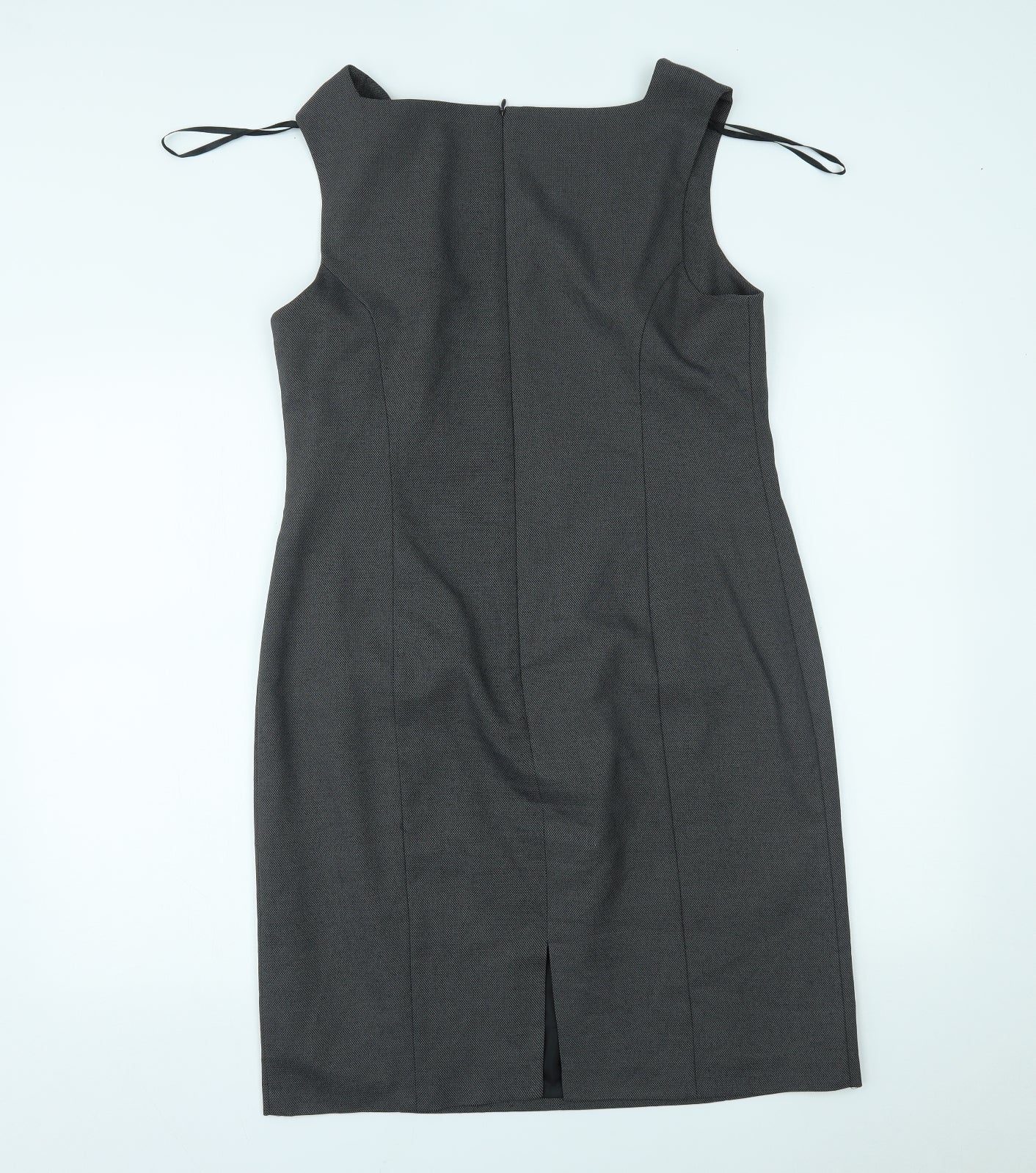 TU Womens Grey   Pencil Dress  Size 14