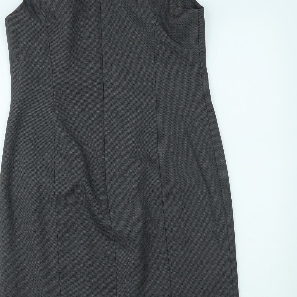 TU Womens Grey   Pencil Dress  Size 14