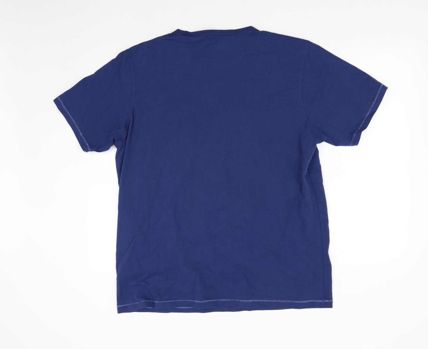 Debenhams Mens Blue    T-Shirt Size L  - Surfers Paradise