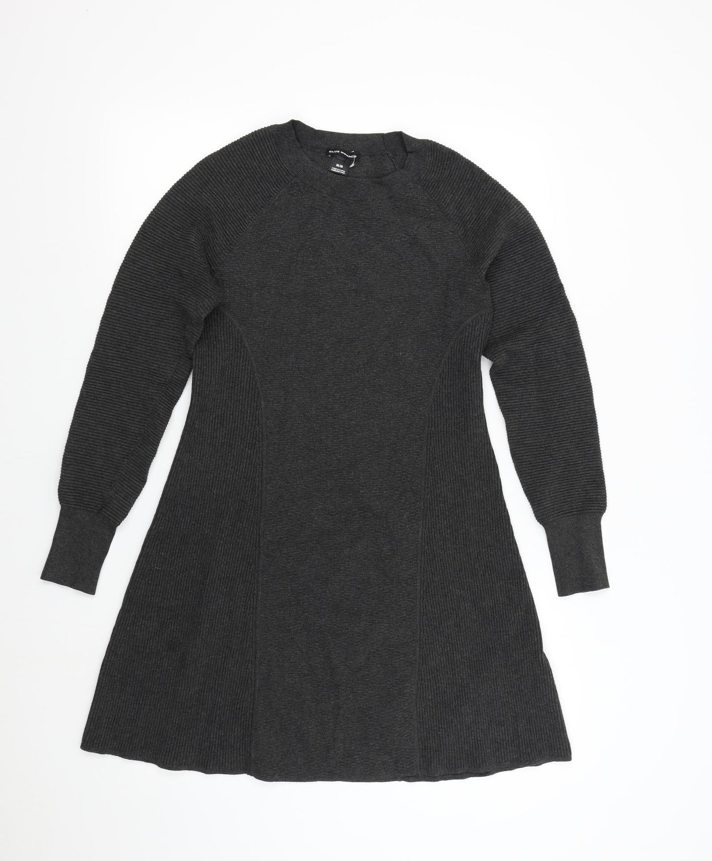 Club Monaco Womens Grey  Knit Jumper Dress  Size M