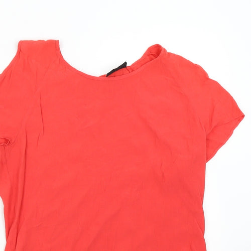 Wallis Womens Red   Basic Blouse Size S