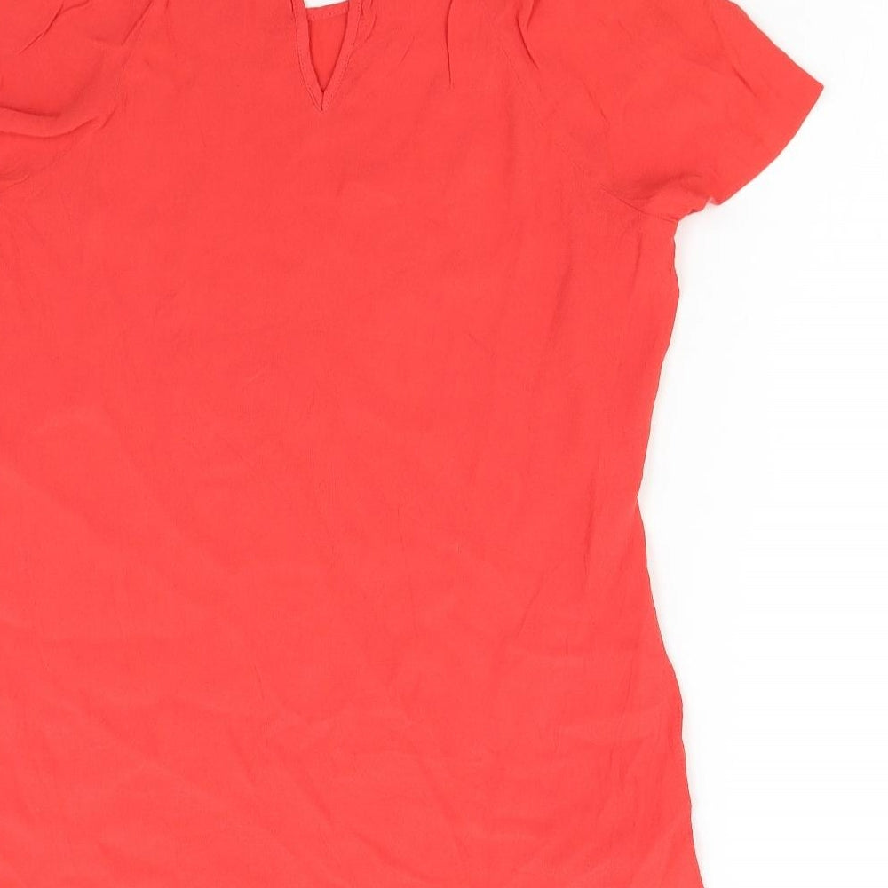 Wallis Womens Red   Basic Blouse Size S