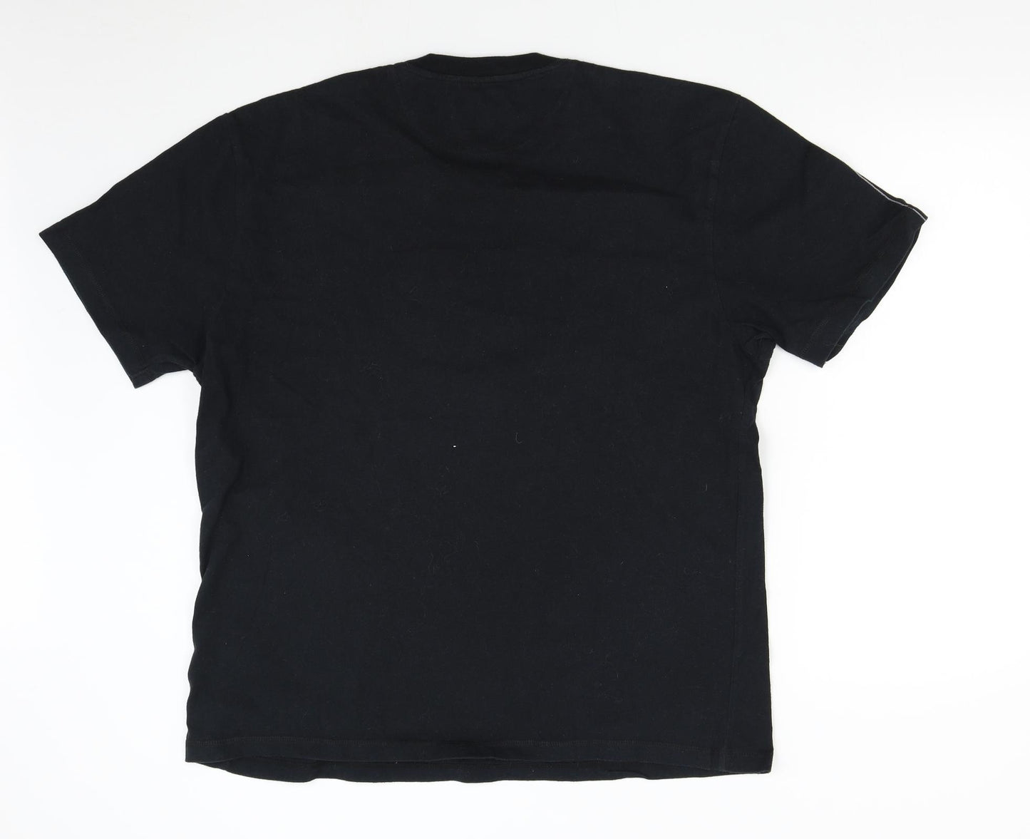 Red Herring Mens Black    T-Shirt Size 2XL